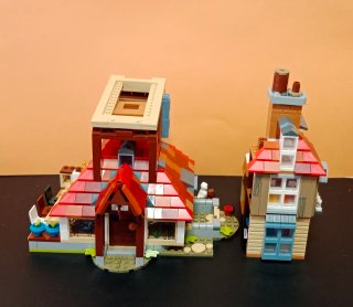Casa Madriguera Harry Potter compatible Lego