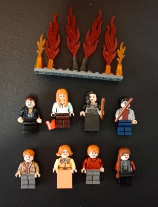 Casa Madriguera Harry Potter compatible Lego