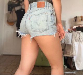 Shorts Vaqueros Levi's Azules