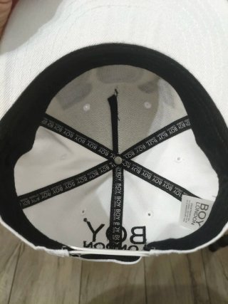 Cappellino Snapback Boy London Bianco