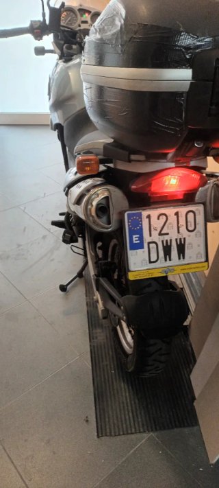 BMW 650 GS Plata ITV Pegatina