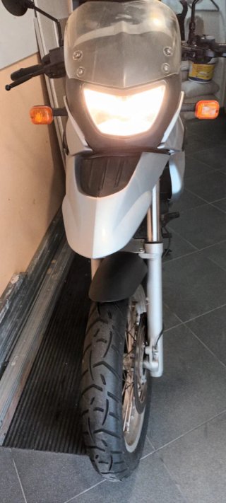 BMW 650 GS Plata ITV Pegatina