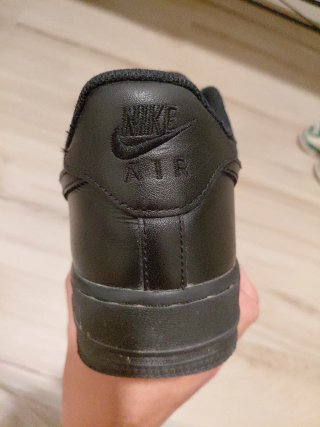 Nike Air Force 1 Negras Talla 44