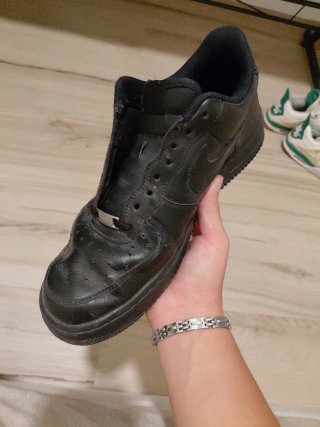 Nike Air Force 1 Negras Talla 44