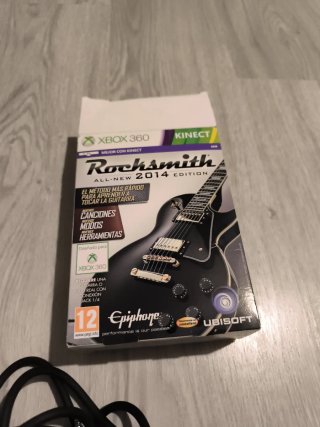 Rocksmith 2014 Xbox 360 + Cable real para guitarra