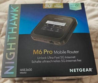 Router Netgear Nighthawk M6 Pro 5G WiFi 6E