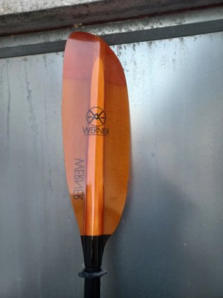 Pala Kayak Werner Camano Naranja