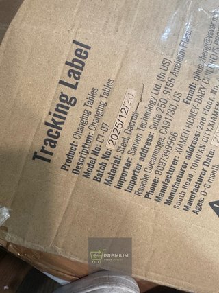 Cambiador para bebés VEVOR