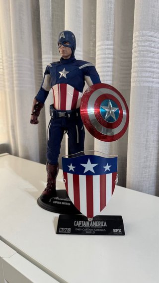 Figura Hot Toys Capitán América Vengadores