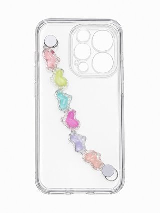 Funda iPhone 15 Pro Glitter Transparente