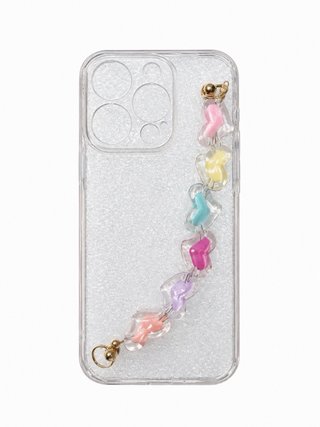 Funda iPhone 15 Pro Glitter Transparente