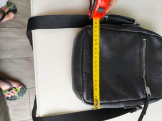 Borsa a tracolla Timberland Tukerman nera