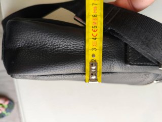 Borsa a tracolla Timberland Tukerman nera