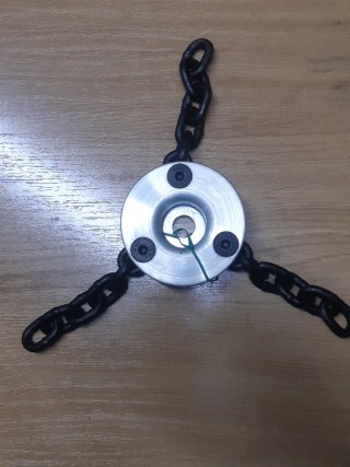Disco Desbrozadora con Cadenas