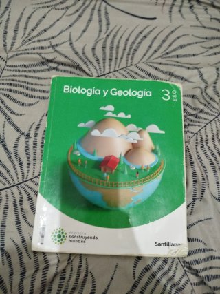 Libros 3eso de biología, física, geografía e ingle