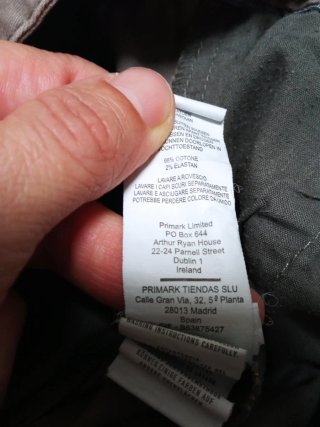 Lote 2 pantalones chinos talla 42 hombre