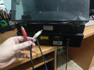 Sony Tocadiscos PS-LX43P y CD CDP-M18