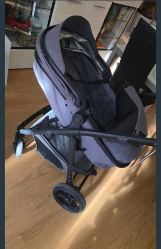 Silla de paseo gris