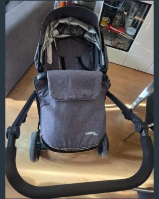 Silla de paseo gris