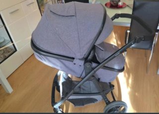 Silla de paseo gris