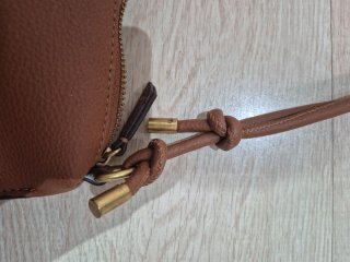 Bolso ZARA Marrón Piel Sintética