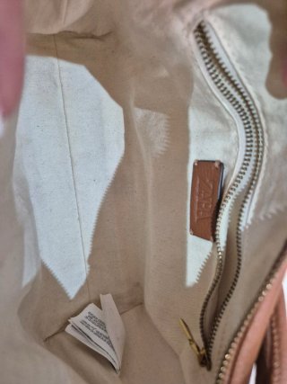 Bolso ZARA Marrón Piel Sintética
