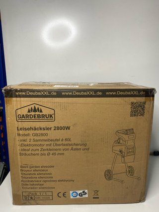 : Biotriturador Eléctrico Gardebruk 2800W