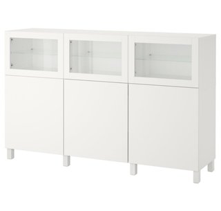 Aparador IKEA Besta Blanco.