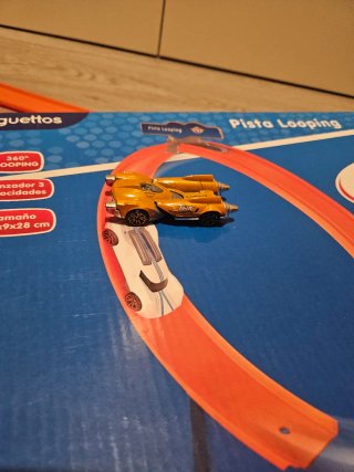 Pista Looping Coches Juguetes
