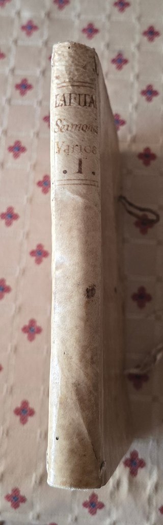 Libro Antiguo 1776 Sermones de Mr. Lafitau Tomo I