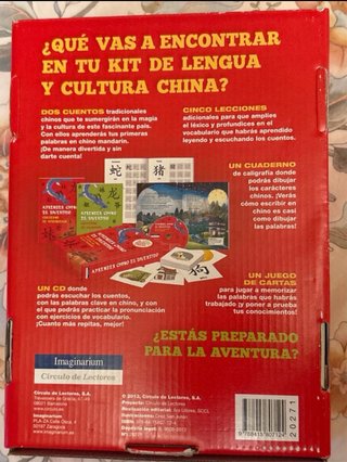 Kit educativo “Aprender chino es divertido”