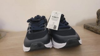 Zapatillas deportivas niño azul y blanco