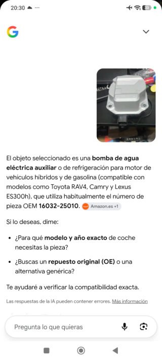 Bomba de agua eléctrica