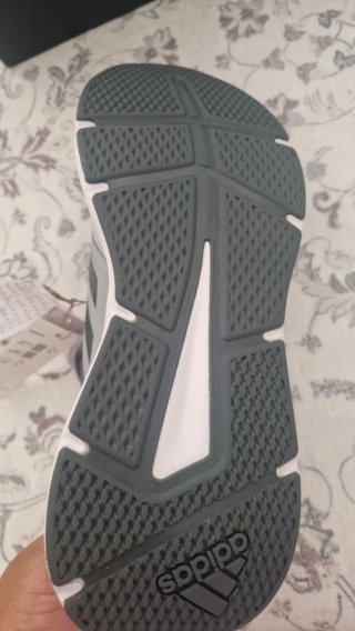 Zapatillas Adidas Galaxy Grises y Blancas