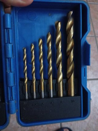 Juego Brocas HSS Parkside PBB 4 B2