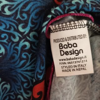 Vestitino Baba Design Taglia Unica