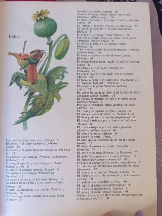 Libro Fábulas de Animales