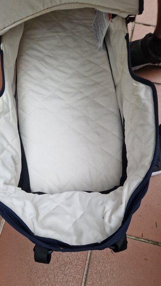 Carrito Bugaboo Fox 3 Silla + Capazo Azul Marino
