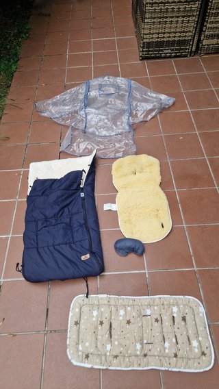 Carrito Bugaboo Fox 3 Silla + Capazo Azul Marino