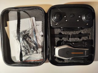 Dron HJRC plegable con mando