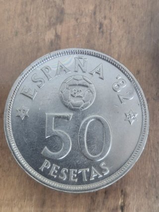 Monedas Mundial Fútbol España 82
