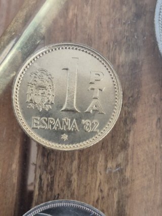 Monedas Mundial Fútbol España 82