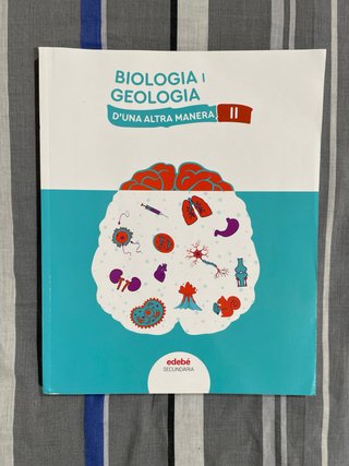 Libro Biologia i Geologia 3 ESO, edebé