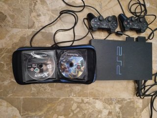 Consola PlayStation 2 + 2 Mandos