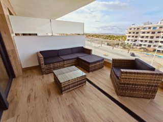 Piso vacacional con piscina