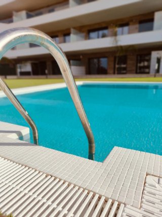 Piso vacacional con piscina
