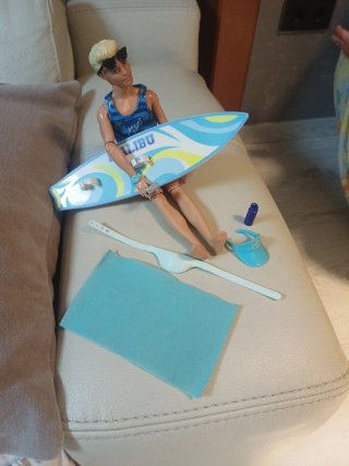 Muñeco Ken Barbie Surfista Malibu