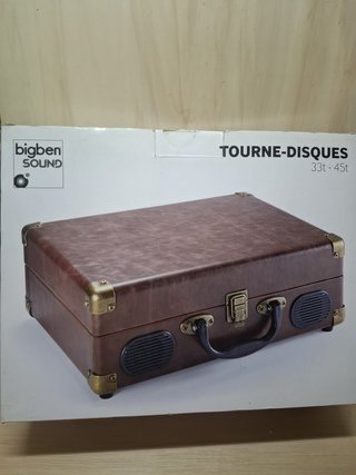 Tocadiscos Portátil Bigben Sound