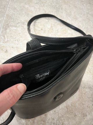 Bolso Sunny Negro de piel