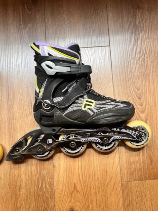 Patines en línea Fila 4 ruedas talla 36/37 + funda